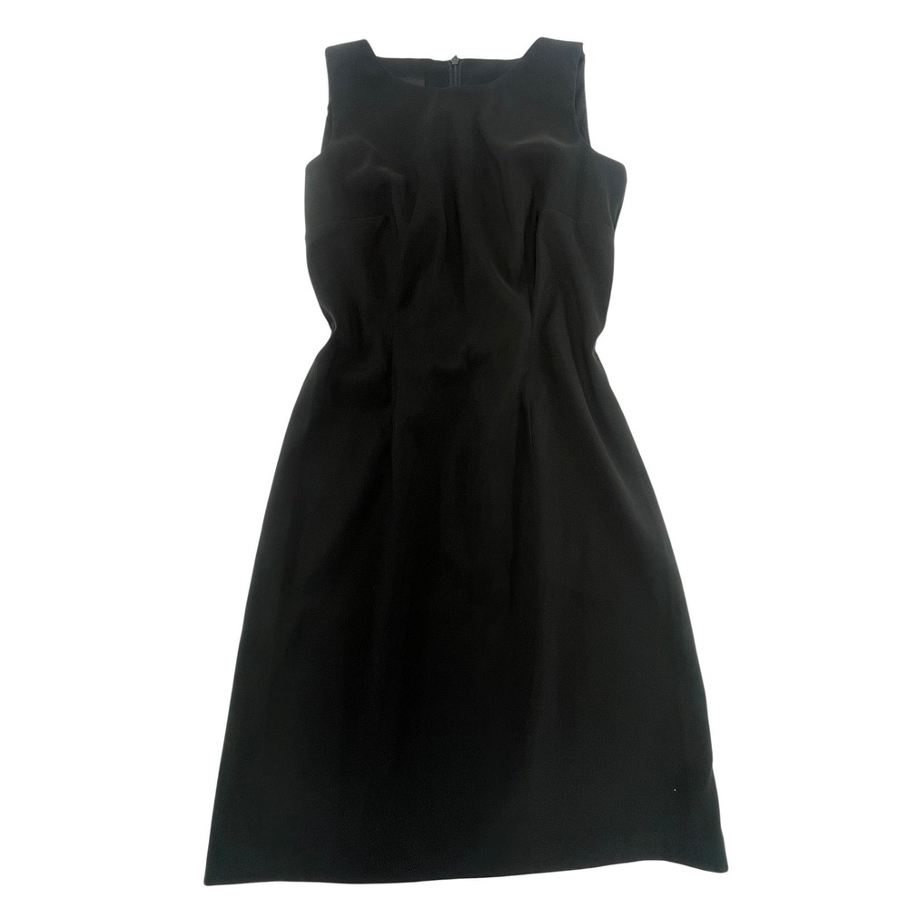 ALYX‎ Petite Women's Black Sleeveless Sheath Dress Career Cocktail Party 2P